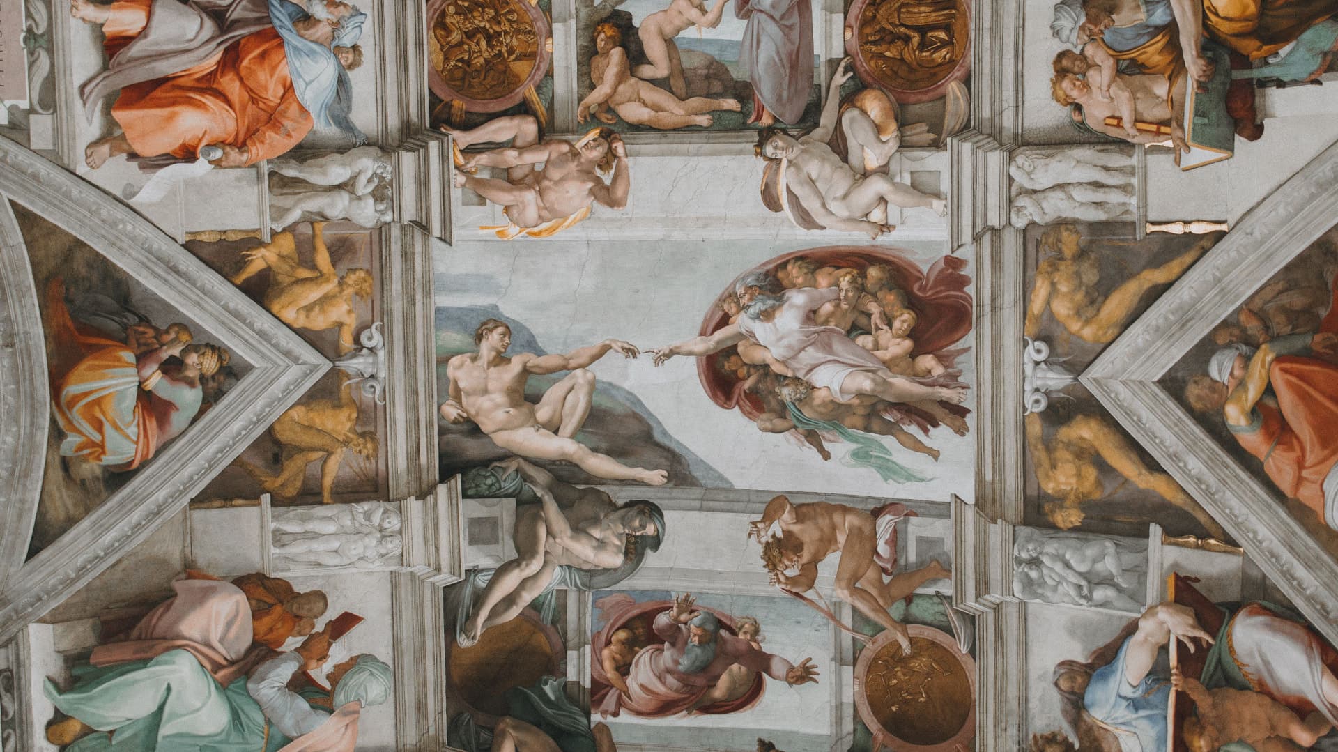 What do the frescoes in the Sistine Chapel mean?